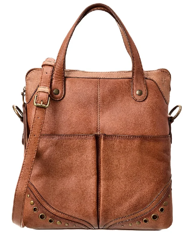 Frye Zuri Convertible Leather Shopper Tote