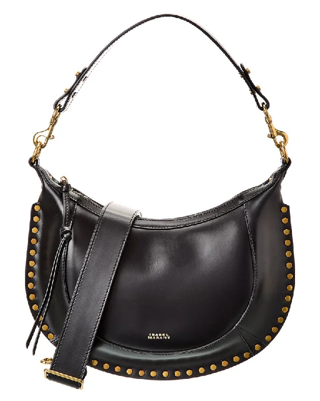 Isabel Marant Naoka Leather Hobo Bag