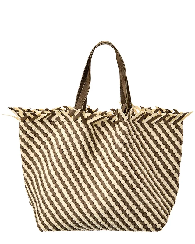 Naghedi Havana Large Striped Tote