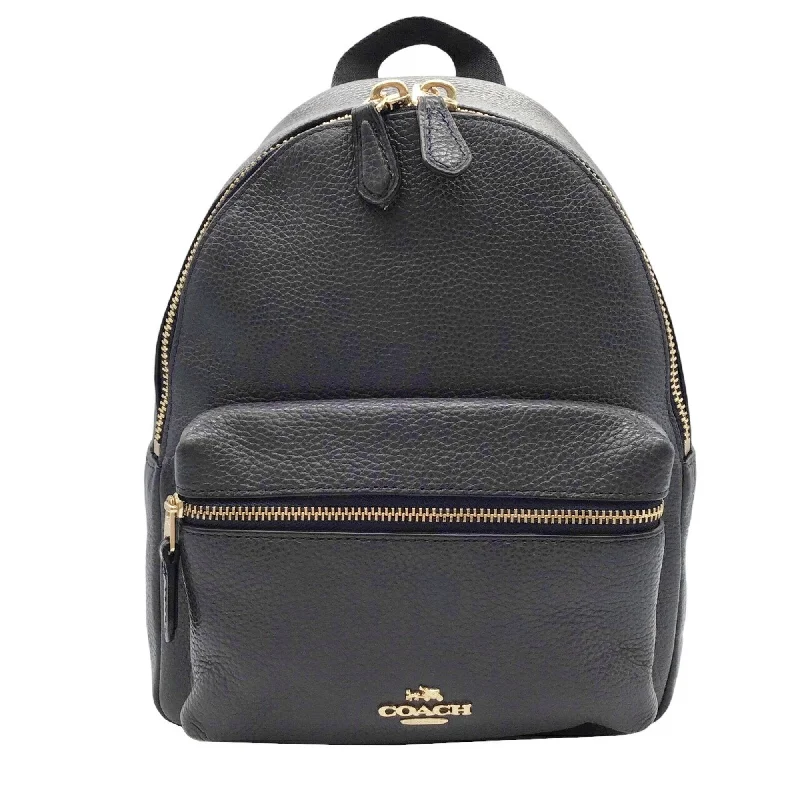 Coach Charlie  Leather Backpack Bag (Pre-Owned)