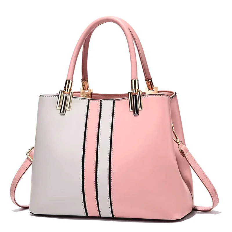 hot selling fashion party colorblock design classic versatile ladies shoulder bag large capacity high quality handbags