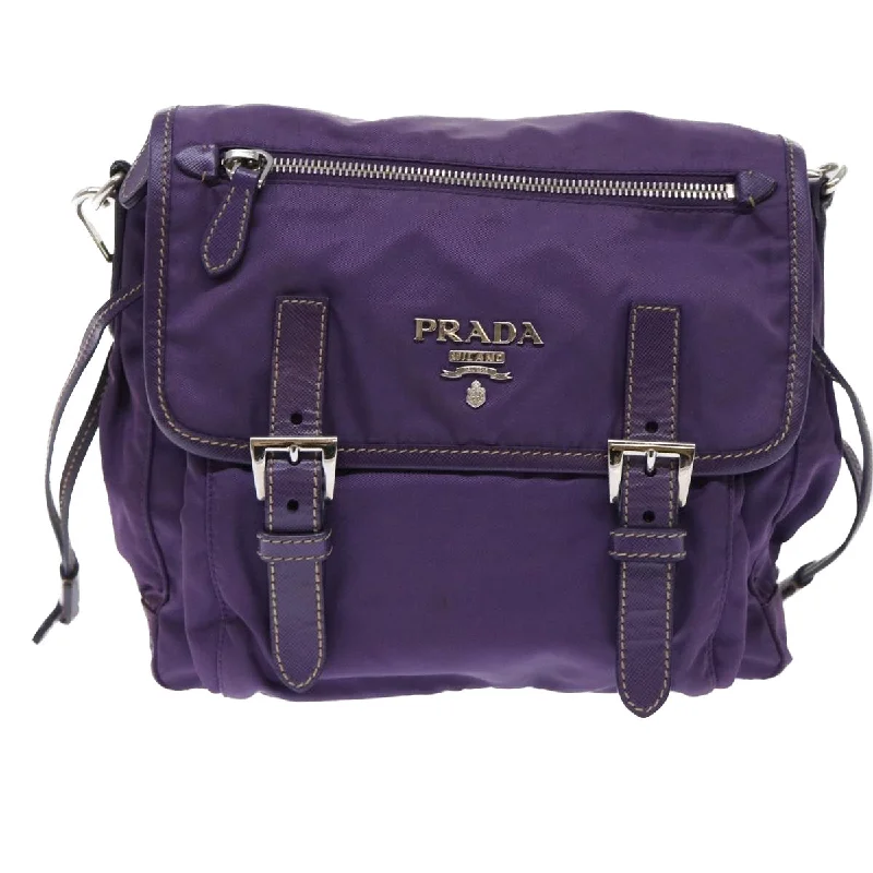 Prada Tessuto  Synthetic Shoulder Bag (Pre-Owned)