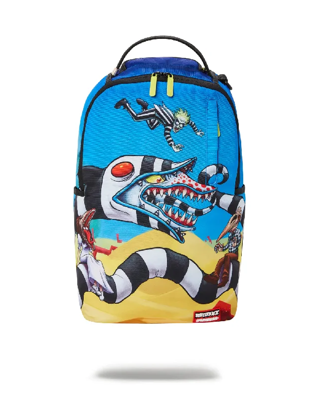 Sprayground Backpack BEETLE JUICE SHARK Blue