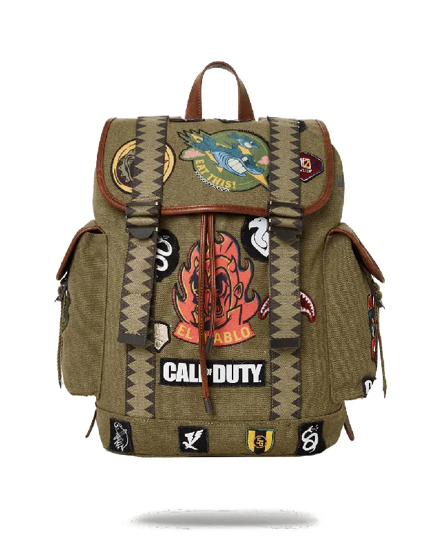 Sprayground Backpack CALL OF DUTY  MONTECARLO Green