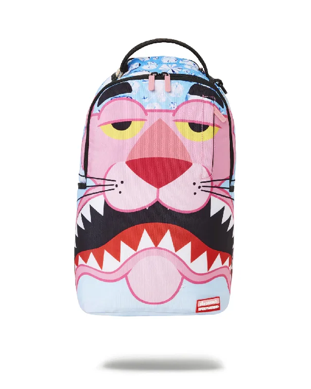 Sprayground Backpack PINK PANTHER  SHARKMOUTH DLXR BACKPACK Blue