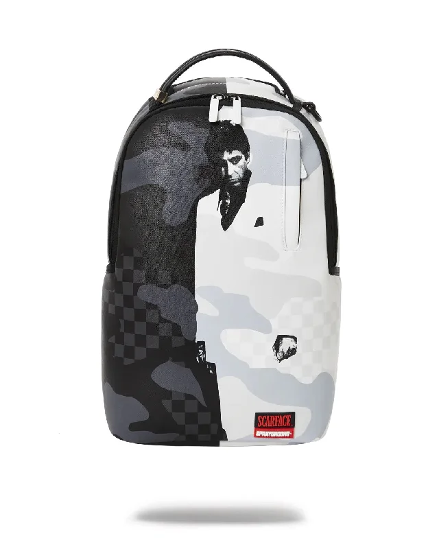 Sprayground Backpack SCARFACE BACKPACK   White