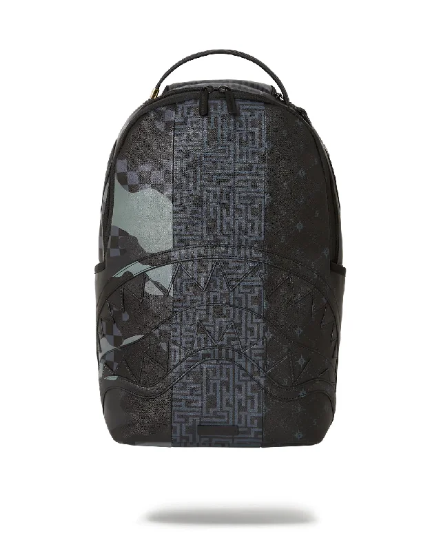 Sprayground Backpack TRI SPLIT BACKPACK Black