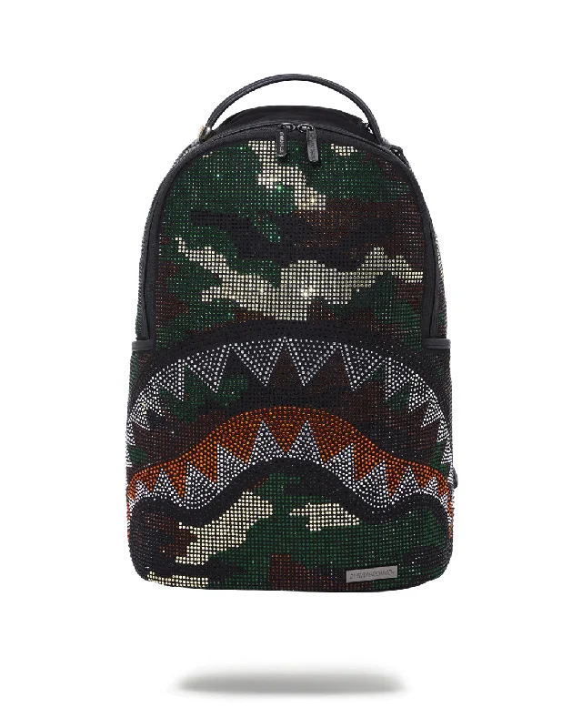 Sprayground Backpack TRINITY CAMO DLX BACKPACK   Green