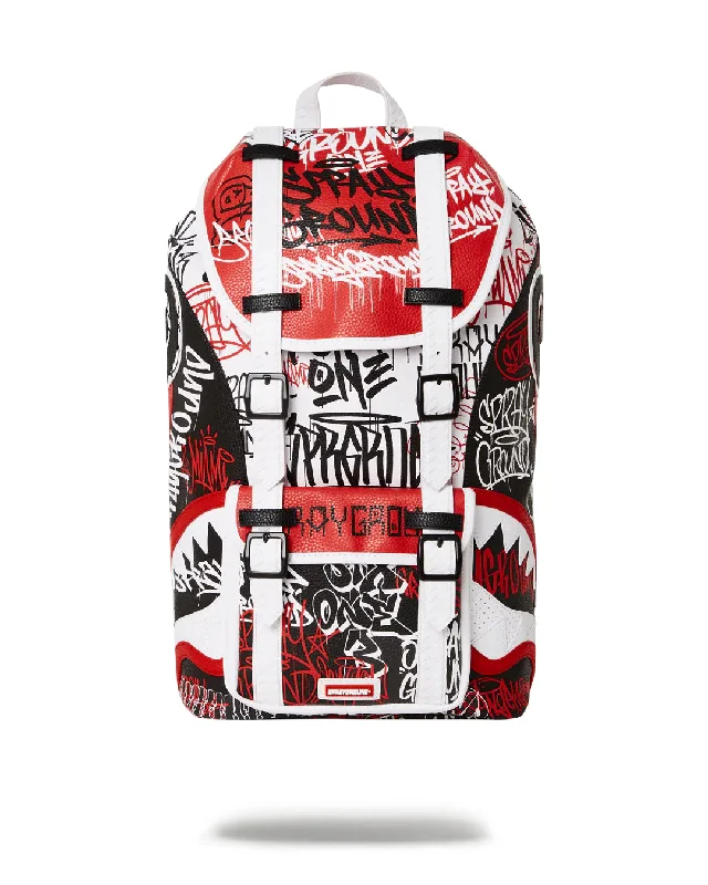 Sprayground Backpack VANDAL HILLS Red