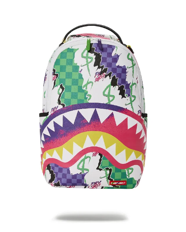 Sprayground Backpack WTF WHITE BACKPACK White