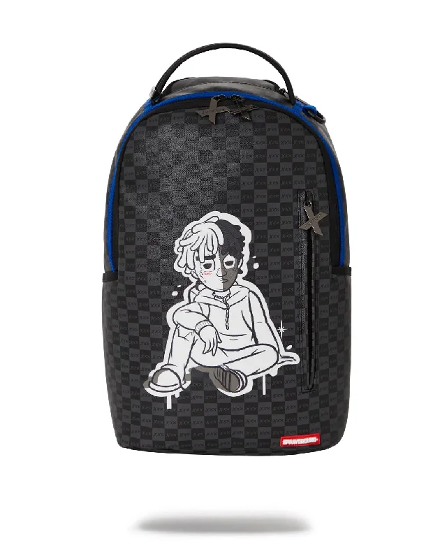 Sprayground Backpack XXXTENTACION CARTOON BACKPACK   Grey