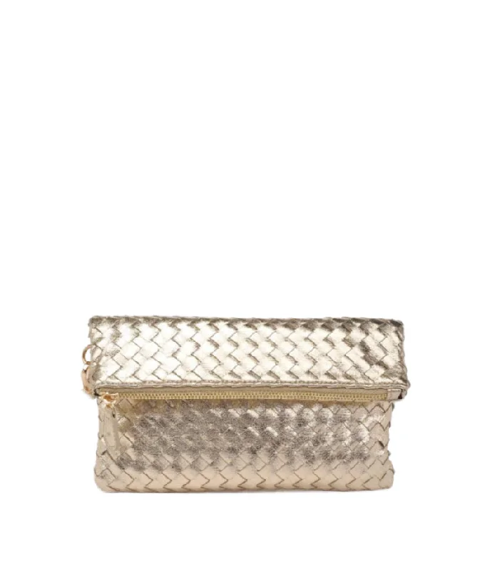 Aria Clutch Gold