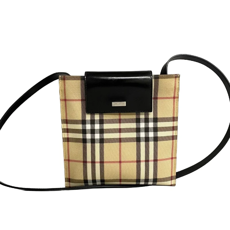 Burberry Nova Check  Canvas Clutch Bag (Pre-Owned)