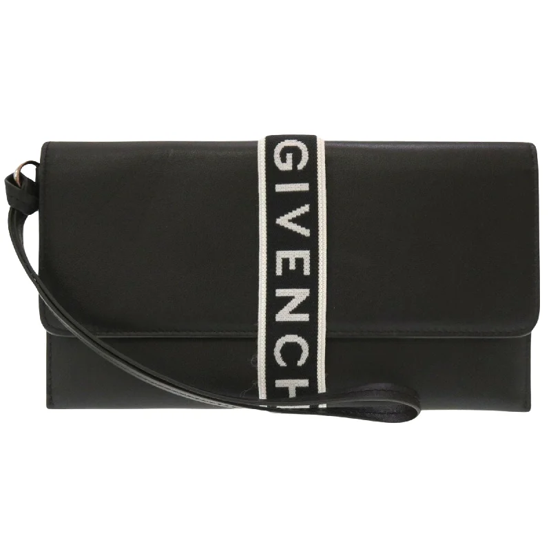 Givenchy  Leather Clutch Bag (Pre-Owned)