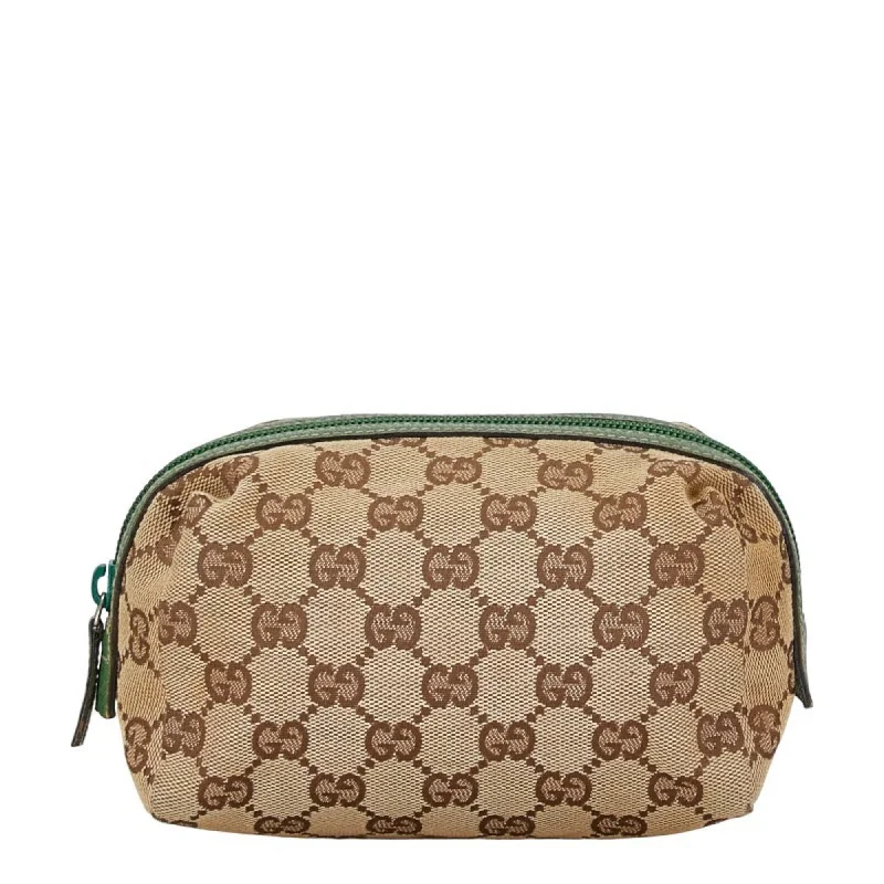 Gucci Gg Canvas  Canvas Clutch Bag (Pre-Owned)