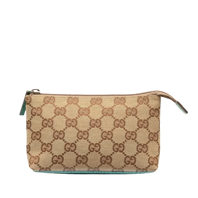 Gucci Gg Canvas  Canvas Clutch Bag (Pre-Owned)