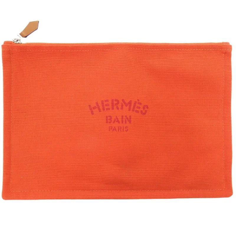 Hermès  Cotton Clutch Bag (Pre-Owned)