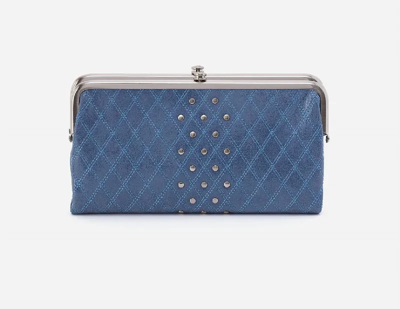 Women's Lauren Clutch Wallet In Azure