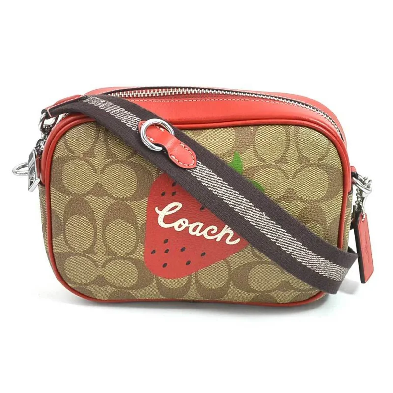 Coach Signature  Canvas Shoulder Bag (Pre-Owned)