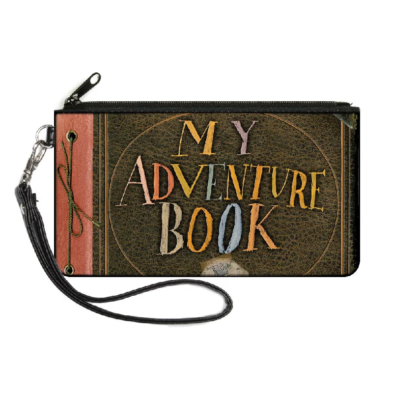 Canvas Zipper Wallet - SMALL - Up MY ADVENTURE BOOK Cover