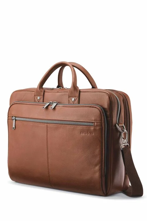 SAMSONITE SAM CLASSIC LEATHER SLIM TOPLOADER