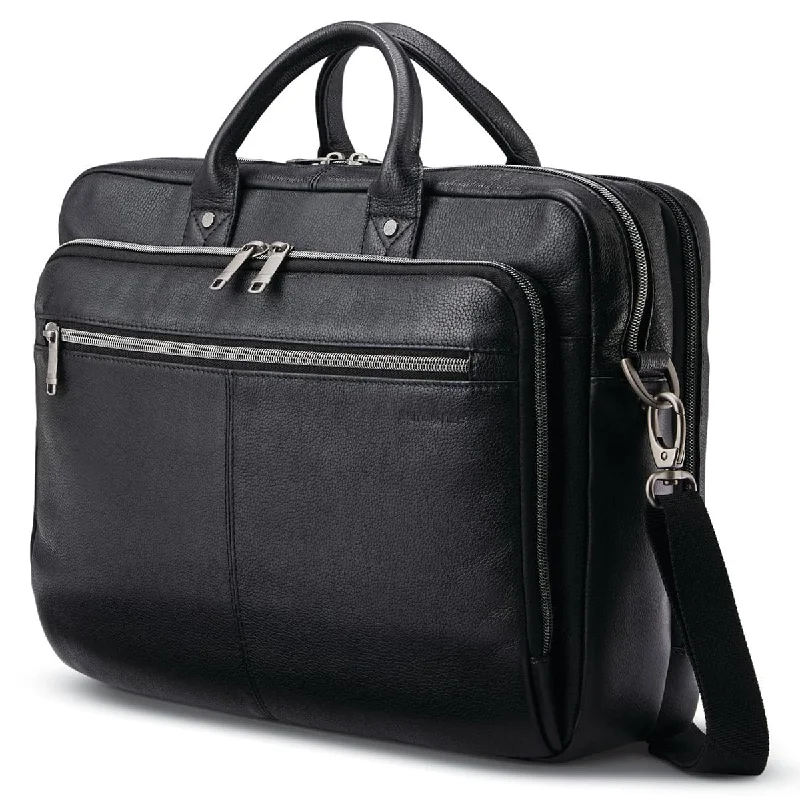 Samsonite Sam Classic Leather Toploader Brief