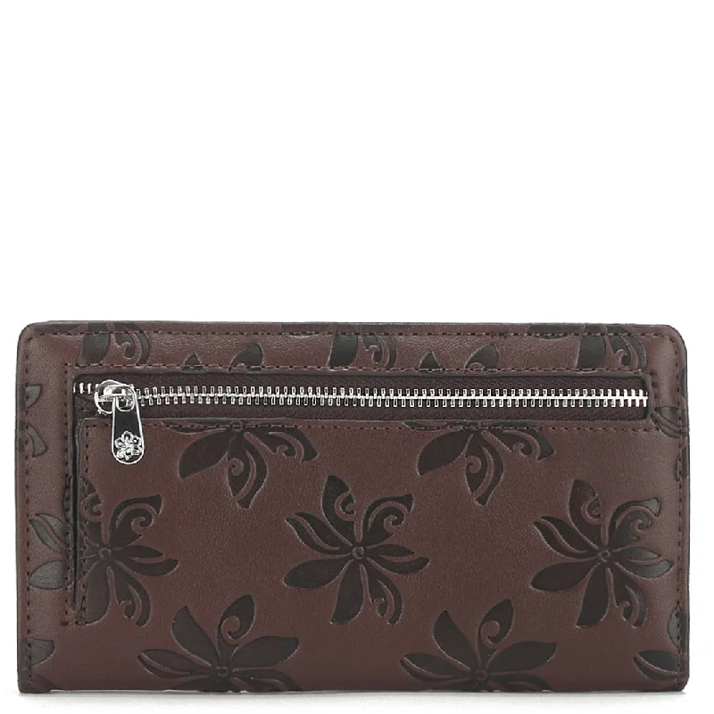 Wallet Teyla Tiare Embossed Brown-Black