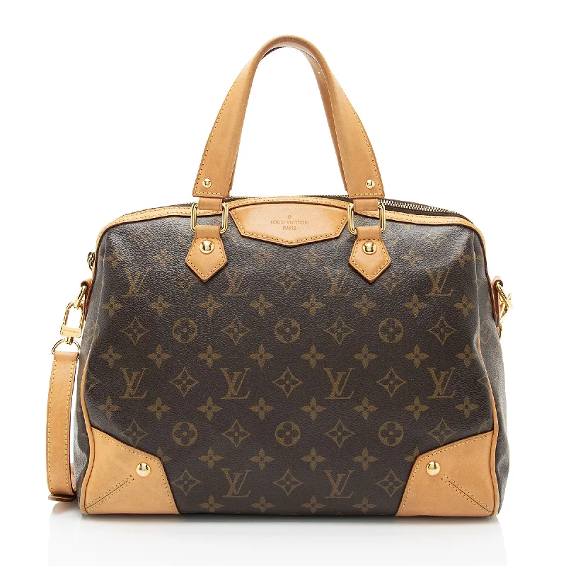 Louis Vuitton Monogram Canvas Retiro PM Satchel (SHF-TTqWfe)