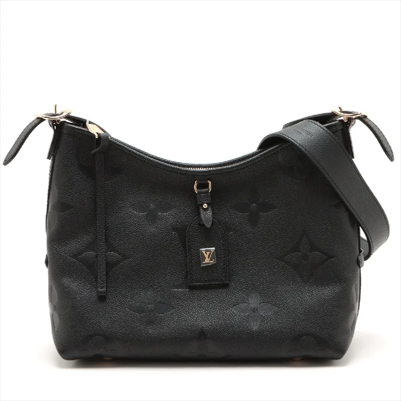 Louis Vuitton Monogram Empreinte CarryAll PM Black