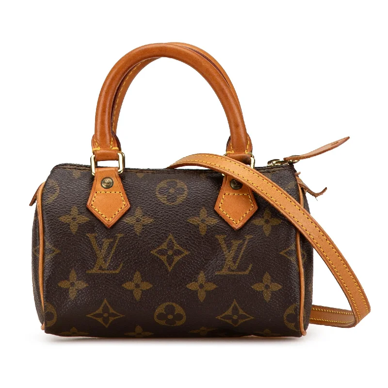 Louis Vuitton Monogram Nano Speedy Bandouliere (SHG-fsUHfi)